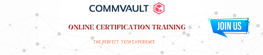 Commvault Online Training