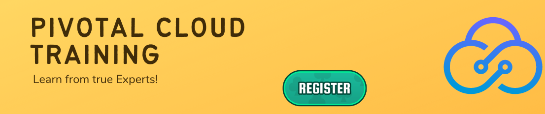 Pivotal Cloud Online Training